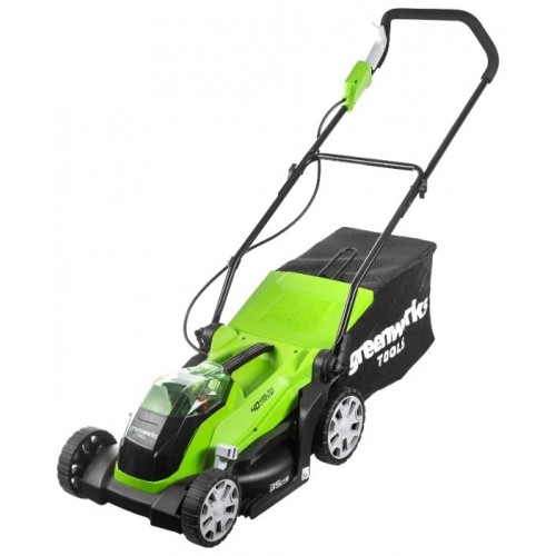 Газонокосилка greenworks 2501907 G40LM35