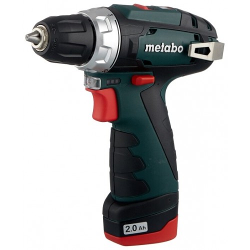 Дрель-шуруповерт METABO PowerMaxx BS, 2Ач, с двумя аккумуляторами [600080500]