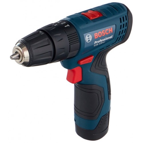 Дрель-шуруповерт ударная BOSCH GSB 120-LI, 2Ач