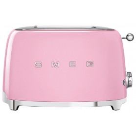 Тостер на 2 ломтика, SMEG TSF01PKEU, розовый