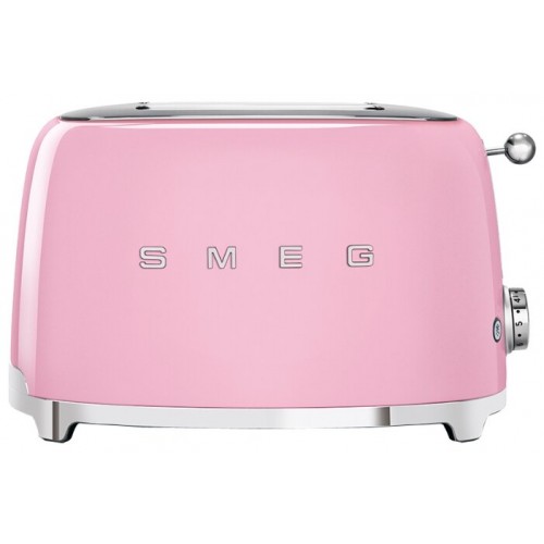Тостер на 2 ломтика, SMEG TSF01PKEU, розовый