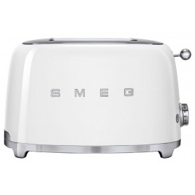 Тостер на 2 ломтика, SMEG TSF01WHEU, белый
