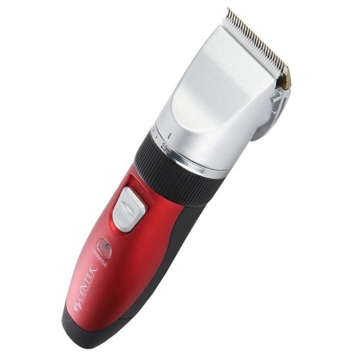 Машинка для стрижки Centek CT-2118 черный/красн