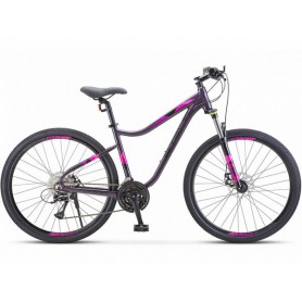 Велосипед Stels Miss 7700 MD 27.5 V010 (2024) 19 темный/пурпурный