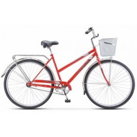 Велосипед Stels Navigator 345 С 28 Z010 (2024) 20 красный + корзина