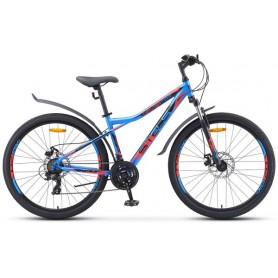 Велосипед Stels Navigator 710 MD 27.5 V020 (2021) 18 синий/черный/красный