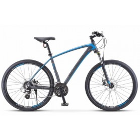 Велосипед Stels Navigator 750 MD 27.5 V010 (2024) 16 антрацитовый/синий
