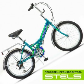 Велосипед Stels Pilot 350 V 20 Z010 (2023) 13 морская волна