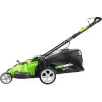 Газонокосилка акумуляторная GreenWorks G40LM49DB, 40V, 49 см, без АКБ и ЗУ