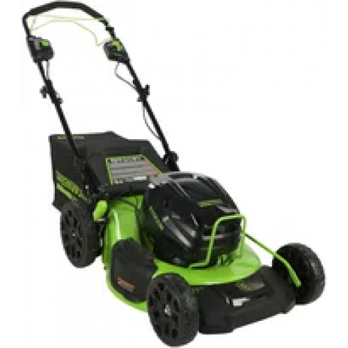 Газонокосилка акумуляторная GreenWorks GD60LM51SPk4, 60V, 51 см, самоходная, бесщеточная, c 1хАКБ 4Ач и ЗУ
