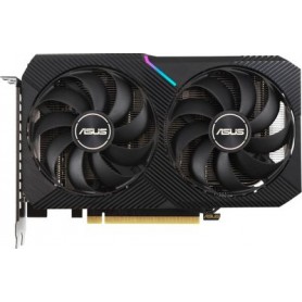 Видеокарта Asus PCI-E 4.0 DUAL-RTX3050-O8G-V2 NVIDIA GeForce RTX 3050 8Gb 128bit GDDR6 1822/14000 HDMIx1 DPx3 HDCP Ret