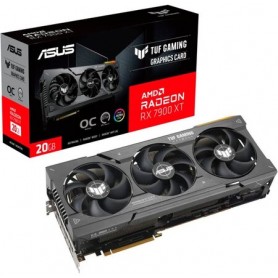 Видеокарта Asus PCI-E 4.0 TUF-RX7900XT-O20G-GAMING AMD Radeon RX 7900XT 20Gb 320bit GDDR6 2175/20000 HDMIx1 DPx3 HDCP Ret