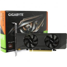 Видеокарта Gigabyte PCI-E 4.0 GV-N3050OC-6GL NVIDIA GeForce RTX 3050 6Gb 96bit GDDR6 1477/14000 HDMIx2 DPx2 HDCP Ret low profile