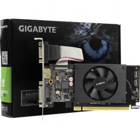 Видеокарта Gigabyte PCI-E GV-N710D3-2GL NVIDIA GeForce GT 710 2Gb 64bit DDR3 954/1800 DVIx1 HDMIx1 CRTx1 HDCP Ret low profile