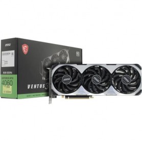 Видеокарта MSI PCI-E 4.0 RTX 4060 VENTUS 3X 8G OC NVIDIA GeForce RTX 4060 8Gb 128bit GDDR6 2565/17000 HDMIx1 DPx3 HDCP Ret