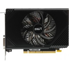 Видеокарта Palit PCI-E 4.0 RTX3050 STORMX NVIDIA GeForce RTX 3050 8Gb 128bit GDDR6 1042/14000 DVIx1 HDMIx1 DPx1 HDCP Ret