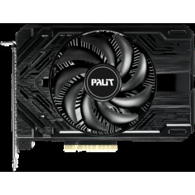 Видеокарта Palit PCI-E 4.0 RTX4060 STORMX NVIDIA GeForce RTX 4060 8Gb 128bit GDDR6 1830/17000 HDMIx1 DPx3 HDCP Ret