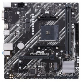 Материнская плата Asus PRIME A520M-K Soc-AM4 AMD A520 2xDDR4 mATX AC`97 8ch(7.1) GbLAN RAID+VGA+HDMI