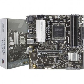 Материнская плата Asus PRIME A620M-A-CSM SocketAM5 AMD A620 2xDDR5 mATX AC`97 8ch(7.1) GbLAN RAID+VGA+HDMI+DP