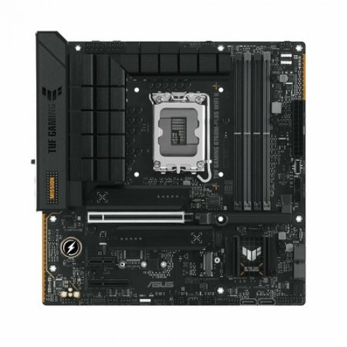 Материнская плата Asus TUF GAMING B760M-PLUS WIFI II Soc-1700 Intel B760 4xDDR5 mATX AC`97 8ch(7.1) 2.5Gg RAID+HDMI+DP