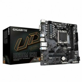 Материнская плата Gigabyte B650M S2H SocketAM5 AMD B650 mATX AC`97 8ch(7.1) GbLAN RAID+VGA+HDMI+DP