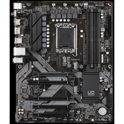 Материнская плата Gigabyte B760 DS3H AX Soc-1700 Intel B760 4xDDR5 ATX AC`97 8ch(7.1) GbLAN RAID+HDMI+DP