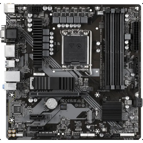 Материнская плата Gigabyte B760 DS3H DDR4 Soc-1700 Intel B760 4xDDR4 ATX AC`97 8ch(7.1) GbLAN RAID+HDMI+DP