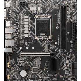 Материнская плата MSI PRO H610M-G Soc-1700 Intel H610 2xDDR5 mATX AC`97 8ch(7.1) GbLAN+VGA+HDMI+DP