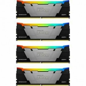 Память DDR4 4x16GB 3600MHz Kingston KF436C16RB12AK4/64 Fury Renegade RGB RTL Gaming PC4-28800 CL16 DIMM 288-pin 1.35В kit dual rank с радиатором Ret