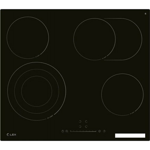 Варочная панель электрическая LEX EVH 642D BL