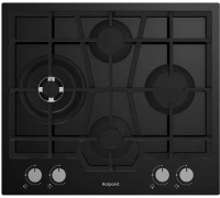 Варочная панель газовая Hotpoint HG 62FA/BK черный