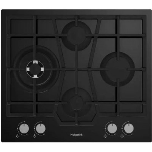 Варочная панель газовая Hotpoint HG 62FA/BK черный