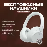 Наушники беспроводные SONY WH-CH720N белый