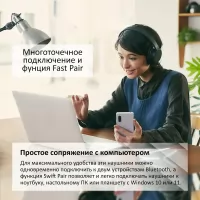 Наушники беспроводные SONY WH-CH720N/BC черный