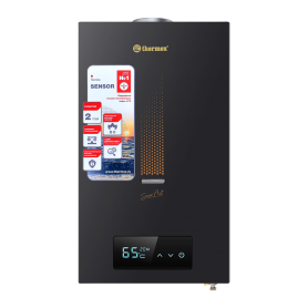 Водонагреватель проточный газовый THERMEX S 20 MD (Art Black)