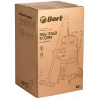 Пылесос строительный Bort BSS-2460-Storm