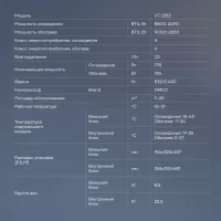 Сплит-система VITEK VT-2512