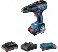 Дрель-шуруповерт аккумулаторная Bosch GSB 18V-50 + L аккум. патрон:быстрозажимной (кейс в комплекте)
