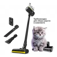 Пылесос ручной Karcher VC 4 Cordless myHome Pet 140Вт белый