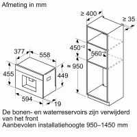 Кофемашина встраиваемая Bosch CTL9181B0