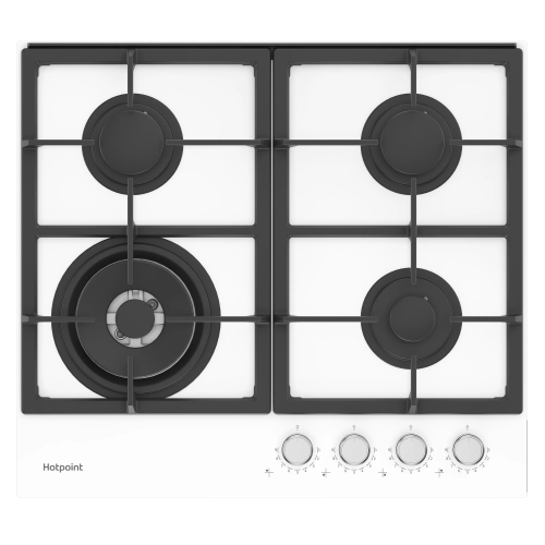 Варочная панель газовая HOTPOINT HGS 62F/WH