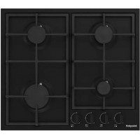 Варочная панель газовая Hotpoint HGMT 642 BL