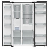 Холодильник side by side samsung RS80F65M1BWT