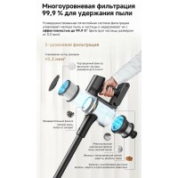 Пылесос вертикальный Dreame R10s Plus черный/бронзовый