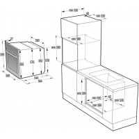 Духовой шкаф электрический Gorenje BO6735E02BKOT