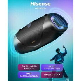 Портативная акустика Hisense WEBOOM