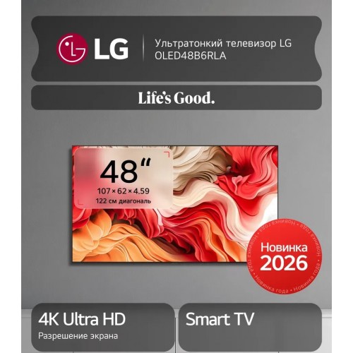 Телевизор LG OLED48B6RLA.ARU